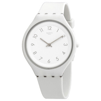 Skinsnow White Silicone Skin Watch SVUW101