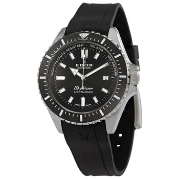 Skydiver Neptunian Automatic Black Dial Watch 80120 3NCA NIN