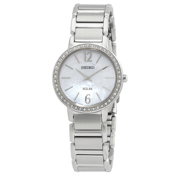 Solar Mother of Pearl Dial Watch SUP467P1
