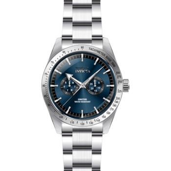 Specialty Quartz Blue Dial Watch