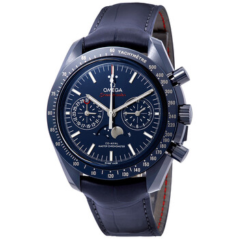 Speedmaster Blue Ceramic Dial Automatic Moonphase Watch 304.93.44.52.03.001