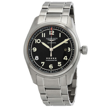Spirit Automatic Chronometer Black Dial Watch L3.811.4.53.6