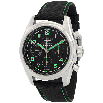 Spirit Chronograph Automatic Chronometer Black Dial Watch L3.829.1.53.2