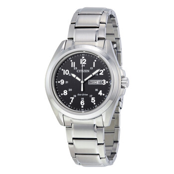 Sport Black Dial Watch AW005082E