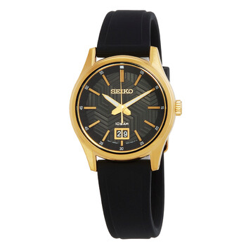 Sport Quartz Black Dial Watch SUR560P1