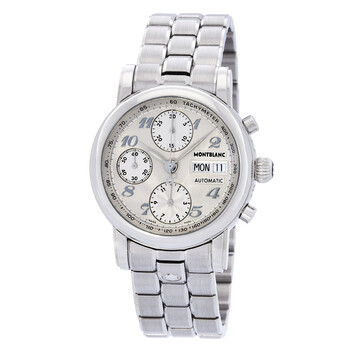 Star Classic Silver Dial Automatic Chronograph Watch