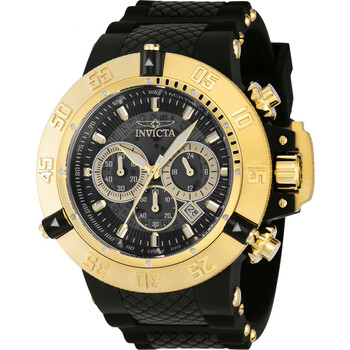 Subaqua Noma III Chronograph Quartz Black Dial Watch