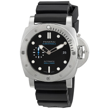 Submersible QuarantaQuattro 44mm Automatic Black Dial Watch PAM01229