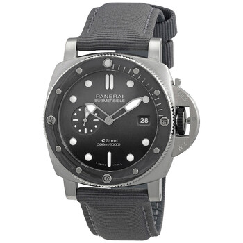 Submersible QuarantaQuattro eSteel Automatic Grey Dial Watch PAM01288