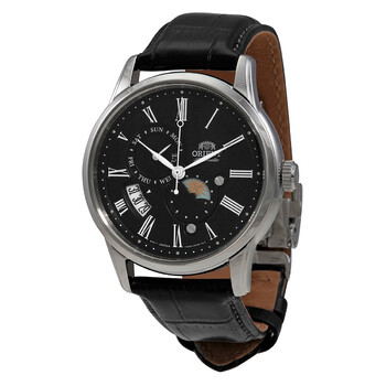 Sun and Moon Automatic Black Dial Watch RAAK0010B10B