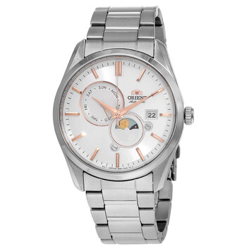 Sun and Moon Automatic White Dial Watch RAAK0306S10B