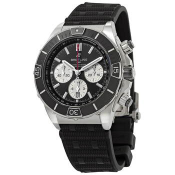 Super Chronomat B01 Chronograph Automatic Chronometer Black Dial Watch AB0136251B1S1