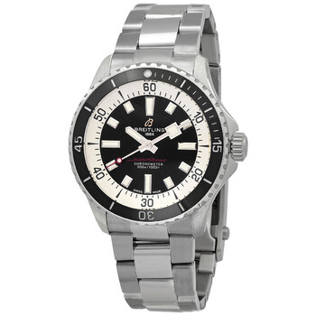 Superocean Automatic Chronometer Black Dial Watch A17375211B1A1