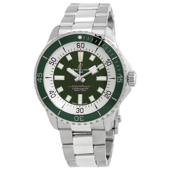 Superocean Automatic Chronometer Green Dial Watch A17376A31L1A1