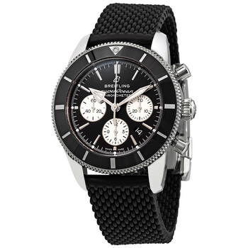 Superocean Heritage II Chronograph Automatic Chronometer Black Dial Watch AB0162121B1S1