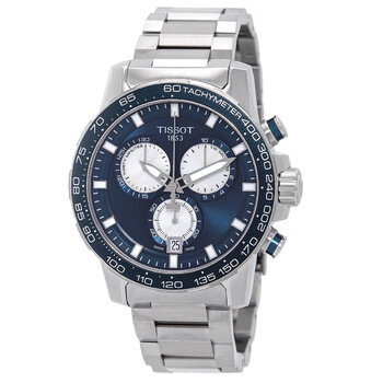 Supersport Chronograph Quartz Blue Dial Watch T125.617.11.041.00