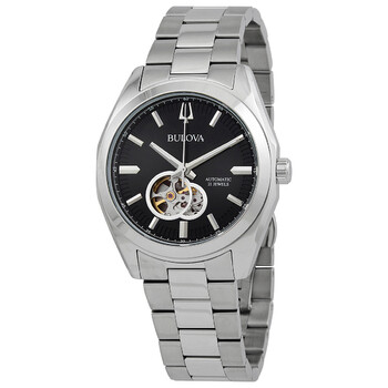 Surveyor Automatic Black Dial Watch 96A270