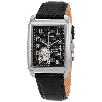 Sutton Automatic Black Dial Watch 96A269