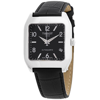 TWin Autoquartz Black Dial Watch T08.1.187.53