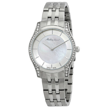 Tacy Quartz White Dial Watch D949AQI