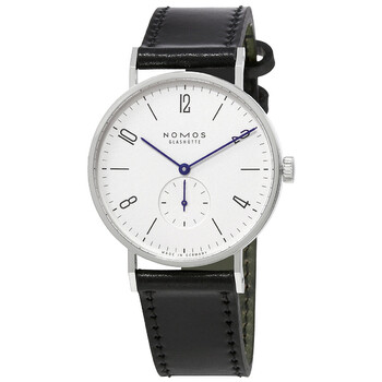 Tangente 38 Galvanized White Silverplated Dial Watch