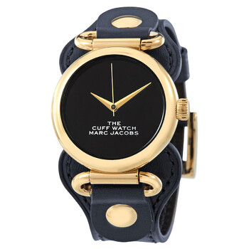 The Cuff Quartz Black Dial Watch MJ0120179288