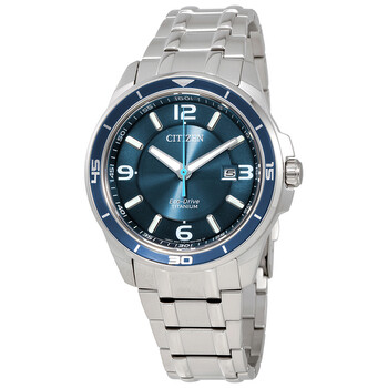 TiIP Blue Dial Titanium Watch BM692956L