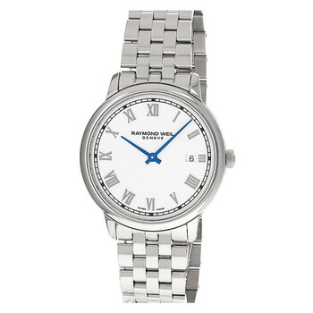 Toccata Quartz White Dial Watch 5485ST00359