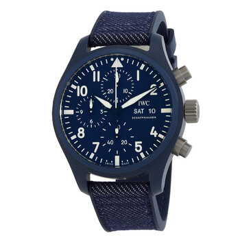 Top Gun 41 Oceana Chronograph Automatic Blue Dial Watch IW389404