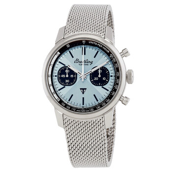 Top Time Chronograph Automatic Chronometer Blue Dial Watch AB01764A1C1A1