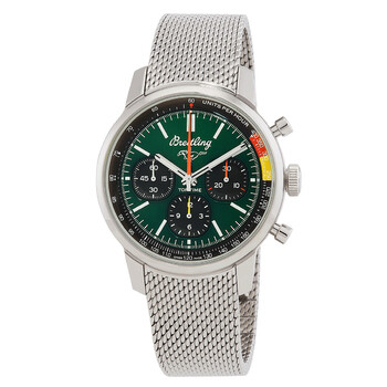 Top Time B01 Ford Mustang Chronograph Automatic Chronometer Green Dial Watch AB01762A1L1A1