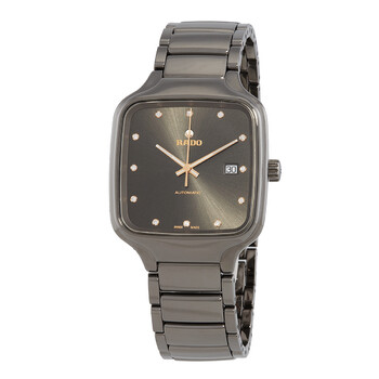 True Square Automatic Diamond Grey Dial Watch R27077702