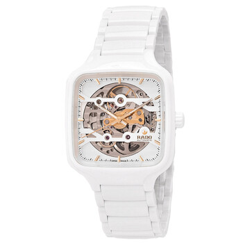 True Square Automatic Skeleton White Dial Watch R27126012