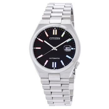 Tsuyosa Automatic Black Dial Watch NJ015153E