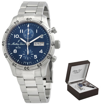 Type 21 Chronograph Automatic Blue Dial Watch H1821CHATBUG