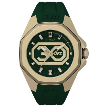 UFC Pro 30th Anniversary Quartz Green Dial Watch TW2V90100