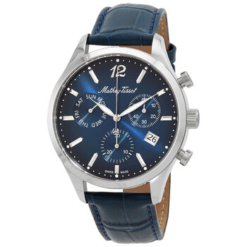 Urban Chrono Chronograph Quartz Blue Dial Watch H411CHALBU