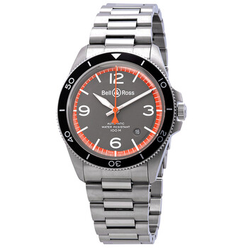 Vintage V292 Garde Cotes Automatic Matte Grey Dial Watch BRV292ORASTSST