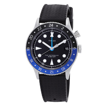 Waterbury Traditional GMT Quartz Black Dial Watch TW2W22600