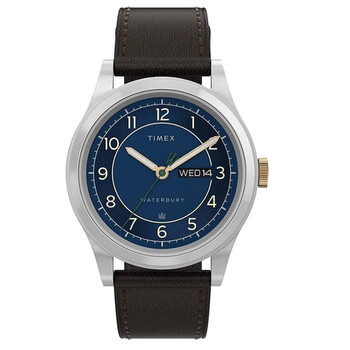 Waterbury Traditional Quartz Blue Dial Watch TW2V28500