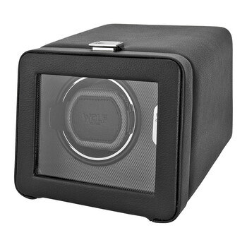 Windsor Module 2.5 Black Leather Single Watch Winder