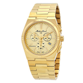 Zoltan Chrono Chronograph Quartz Gold Dial Watch H117CHPDI