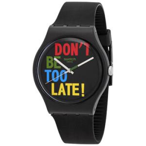 1983 Quartz Black Dial Watch SO29B100