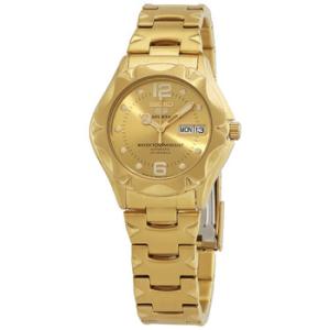5 Automatic Gold Dial Yellow Goldtone Watch SNZ460J1