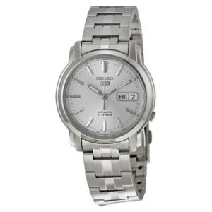 5 Automatic Silver Dial Stainless Steel Watch SNKK65