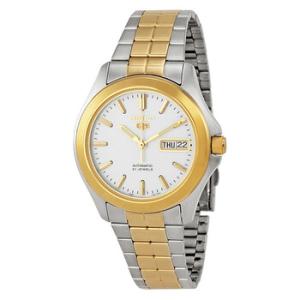 5 Automatic Silver Dial Twotone Watch SNKK94