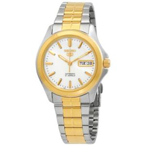 5 Automatic White Dial Watch SNKK94K1