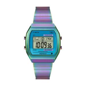 80 Quartz Digital Blue Dial Expansion Band Watch TW2W57100