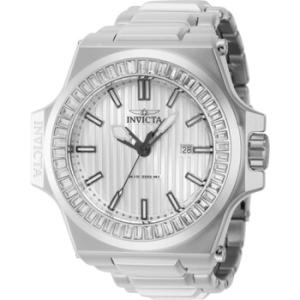 Akula Quartz Crystal Silver Dial Watch