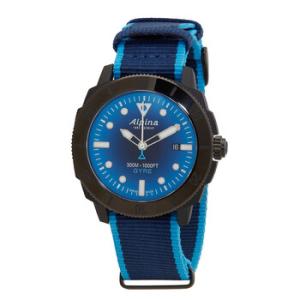 Alpinia Seastrong Diver Gyre Automatic Blue Dial Watch AL525LNSB4VG6